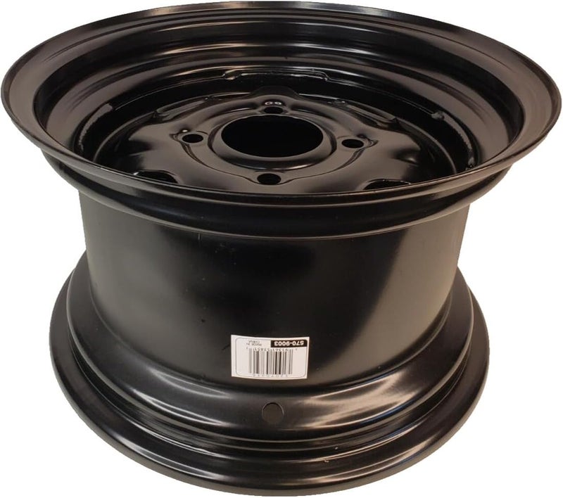 Sedona Steel 12X7 4/110 2+5 BLK Rear - Image 2